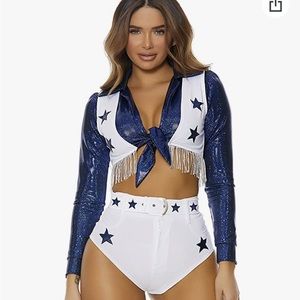 Cowboys Cheerleader Halloween Costume